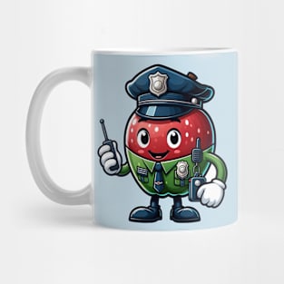 police apple Mug